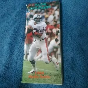 Vintage Miami Dolphins 1984 Media Guide